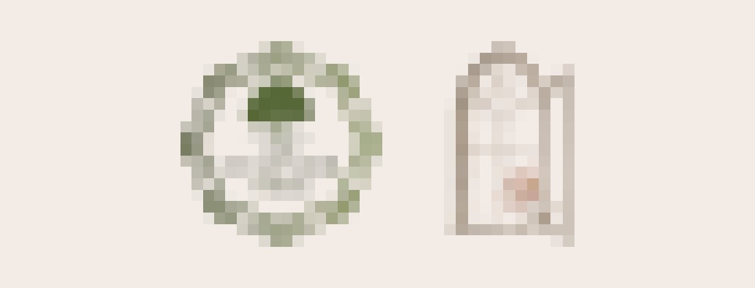 Partnership marks, shown pixelated until they can be named